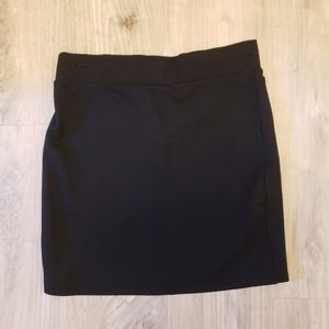 Revamped Black Mini Skirt Size Large NWT